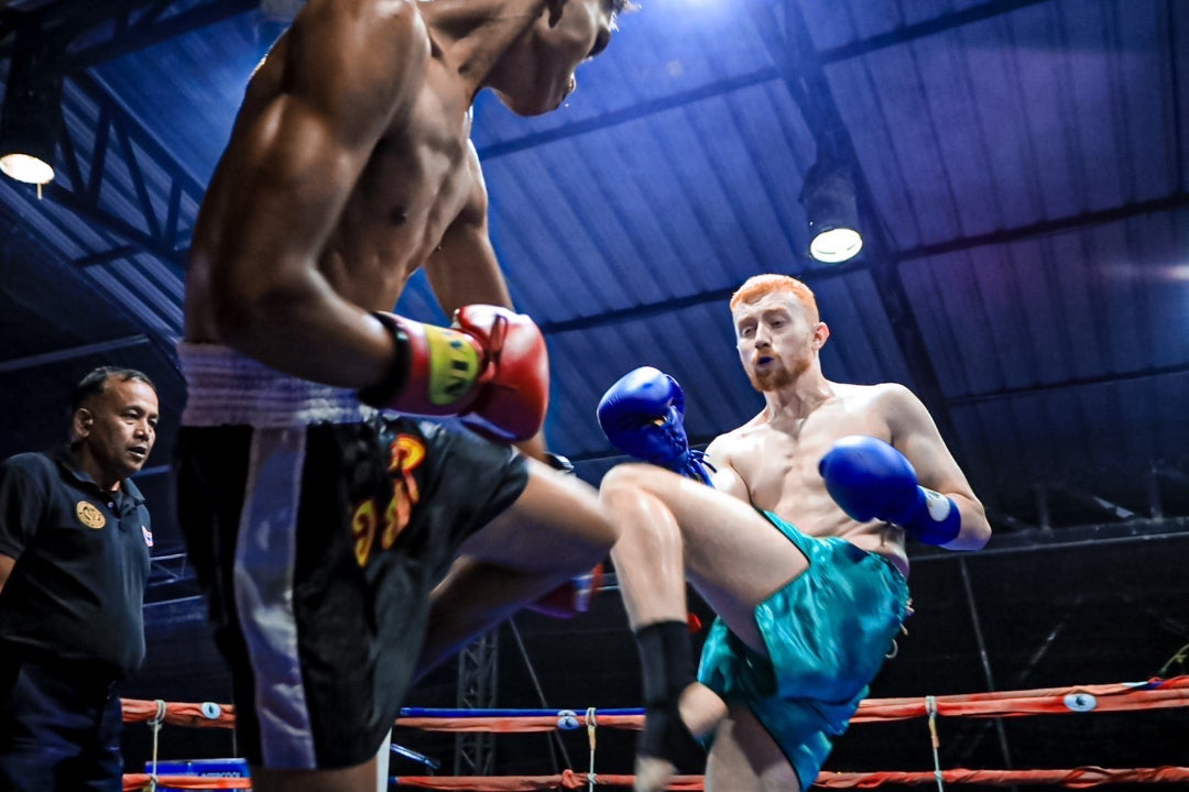 Muay Thai training at Legacy Striking Academy